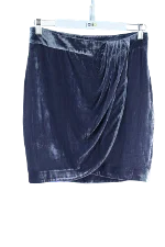 Blue Viscose Heimstone Skirt