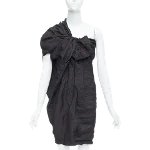 Black Fabric Lanvin Dress