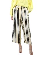 Beige Silk Khaite Pants