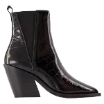 Black Leather Anine Bing Boots