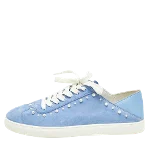 Blue Leather Stuart Weitzman Sneakers