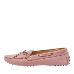 Pink Leather TOD's Flats