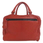 Red Leather Bottega Veneta Handbag