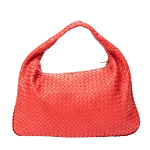 Red Leather Bottega Veneta Hobo Bag