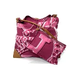 Multicolor Fabric Hermès Crossbody Bag