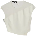 White Fabric Elisabetta Franchi Top