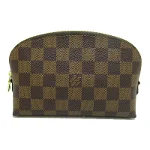 Brown Canvas Louis Vuitton Pouch