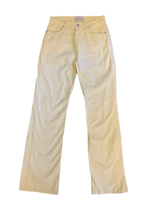 Yellow Cotton Blanche Jeans