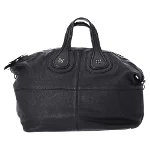 Black Leather Givenchy Nightingale