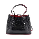 Black Leather Christian Louboutin Handbag