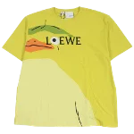 Yellow Cotton Loewe Top