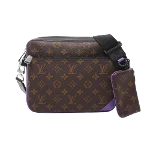 Brown Leather Louis Vuitton Messenger