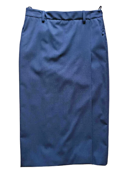 Grey Wool Prada Skirt