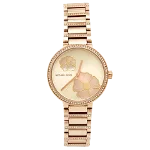 Gold Fabric Michael Kors Watch