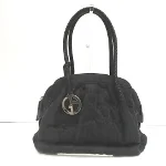 Black Suede Armani Handbag