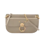 Beige Leather Chloé Shoulder Bag