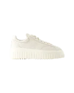 White Leather Hogan Sneakers