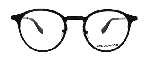 Black Metal Karl Lagerfeld Sunglasses