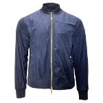 Navy Polyester Burberry Jacket