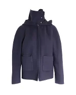 Navy Wool Celine Jacket