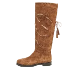 Brown Suede Le Silla Boots