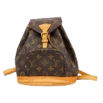 Brown Fabric Louis Vuitton Montsouris