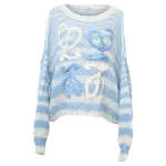 Blue Wool Loewe Sweater