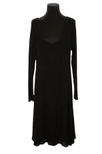 Black Viscose Ralph Lauren Dress