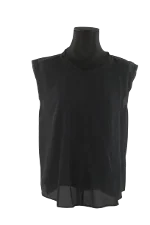 Black Silk All Saints Top