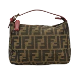 Brown Canvas Fendi Handbag