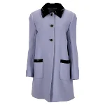 Purple Wool Miu Miu Coat