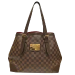 Brown Canvas Louis Vuitton Hampstead