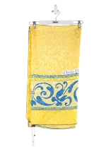 Yellow Silk Dior Scarf