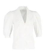 White Cotton Sandro Shirt