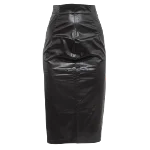 Black Fabric Moschino Skirt