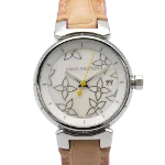 White Metal Louis Vuitton Watch