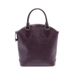 Purple Leather Louis Vuitton Lockit