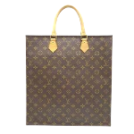 Brown Canvas Louis Vuitton Sac Plat