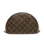 Brown Canvas Louis Vuitton Pochette Homme