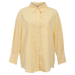 Yellow Cotton Anine Bing Shirt