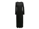 Black Fabric The Row Dress