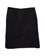 Black Wool Nina Ricci Skirt