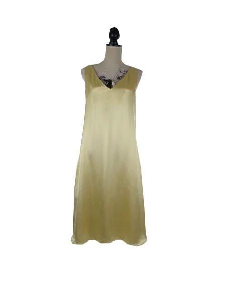 Yellow Fabric Celine Dress