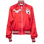 Red Polyester Off White Jacket