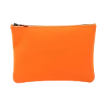 Orange Fabric Hermès Clutch