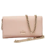 Pink Leather Kate Spade Crossbody Bag