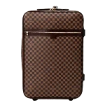 Brown Fabric Louis Vuitton Travel Bag