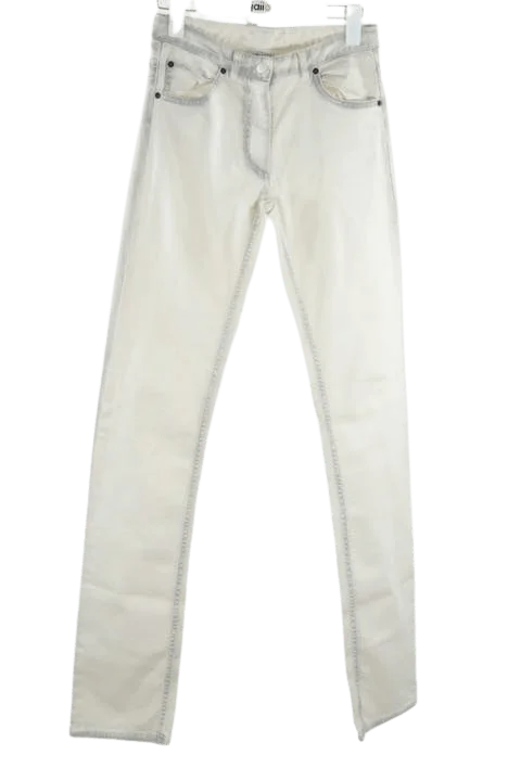 White Cotton Maison Margiela Jeans