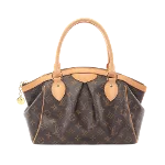 Brown Canvas Louis Vuitton Tivoli