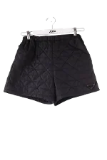 Black Fabric Prada Shorts